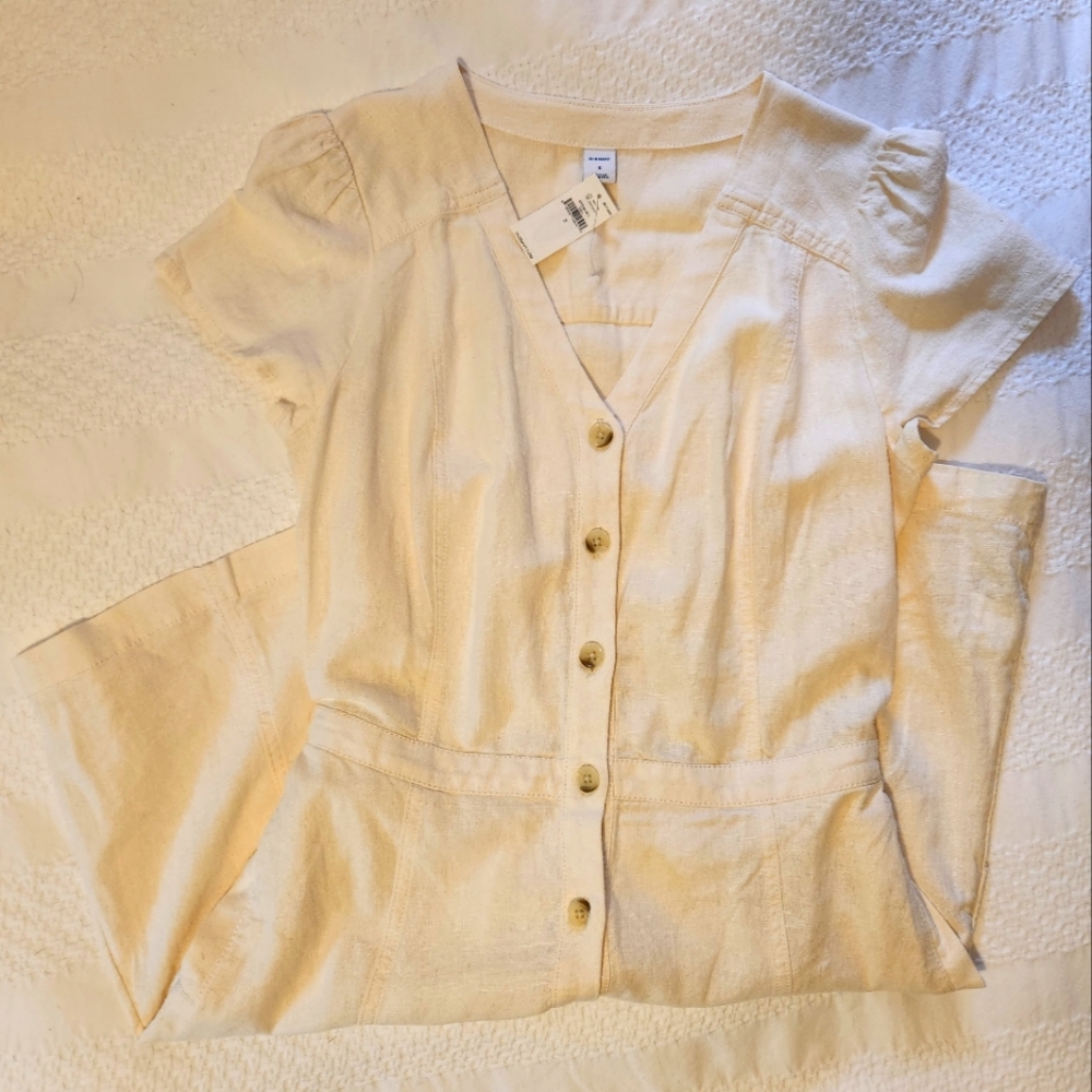 Old Navy Linen Dress